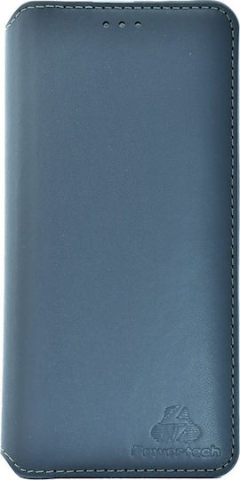 Powertech Buchen Sie Synthetisches Leder Gray (iPhone XR)