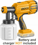 Ingco Battery Powered Solo Paint Spray Gun with 0.8lt Container