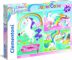 Kinderpuzzle I Believe In Unicorns für 4++ Jahre 48pcs Clementoni