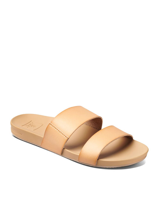 Reef Cushion Bounce Vista Frauen Flip Flops in Beige Farbe