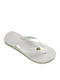 Brasil Men's Flip Flops White