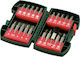 Metabo Set 20 Biți Șurubelniță Cruce / Torx / Steaua Set