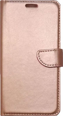 Synthetic Leather Book Rose Gold (Huawei P30 Lite)