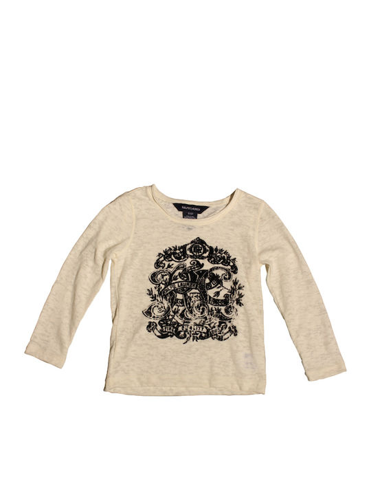 Ralph Lauren Kids Blouse Long Sleeve Beige