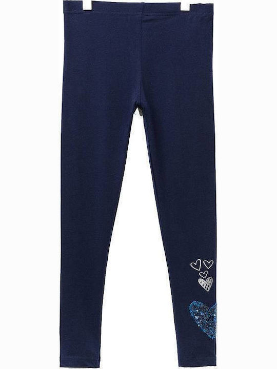 Kids Legging Capri Navy Blue Frutipan