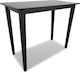 Bar Rectangular Table Wenge 110x60x90.8cm