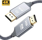 Powertech Kabel DisplayPort-Stecker - HDMI-Stecker 1m Gray (CAB-DP030)