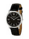 Baume & Mercier Battery Watch with Leather Strap Black MOA10098