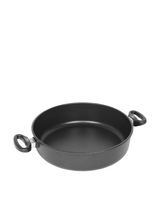 AMT Gastroguss 832 Ρηχή Κατσαρόλα από Χυτό Αλουμίνιο 5.5lt / 32cm