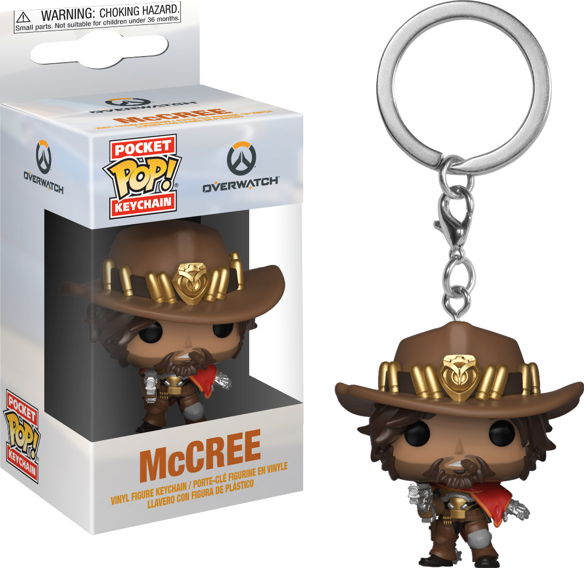 Funko Pocket Pop! Keychain Games: Overwatch - McCree