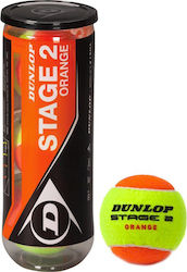 Dunlop Stage 2 Orange 006577 Mingi Tenis Album foto pentru copii 3buc