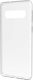 Celly Gelskin Back Cover Silicone Transparent (Galaxy S10) GELSKIN890