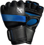 Hayabusa Tokushu T3 Γάντια ΜΜΑ από Συνθετικό Δέρμα Μαύρα/Μπλε