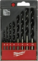 Milwaukee Set of 8 Drills for Wood