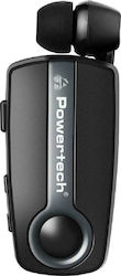 Powertech Klipp In-ear Bluetooth Handsfree Receiver Lapel Gray