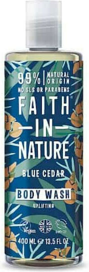 Faith in Nature Αφρόλουτρο σε Gel με Βρώμη & Άρωμα Ξυλώδη 400ml