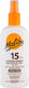 Malibu Αδιάβροχη Αντηλιακή Λοσιόν Σώματος SPF15 σε Spray 200ml