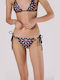 Carola B Bikini Slip Cu Dantelă Floral