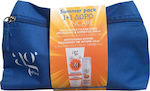 Ag Pharm Summer Pack Σετ με Αντηλιακή Κρέμα Προσώπου, Αντηλιακό Γαλάκτωμα Σώματος & Νεσεσέρ