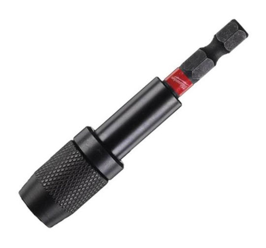 Milwaukee Adapter with Socket HEX and Output Bit Holder