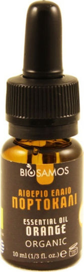 Bio Samos Βιολογικό Αιθέριο Έλαιο Πορτοκάλι με Σταγονόμετρο 10ml