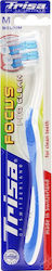 Trisa Of Switzerland Focus Pro Clean Periuță De Dinți Manuală Mijlocie Trisa Of Switzerland Focus Pro Clean Periuță De Dinți Manuală Mijlocie