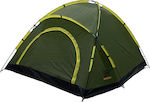 Camping Plus by Terra Mentor 3P Sommer Campingzelt Iglu Khaki für 3 Personen 235x185x130cm