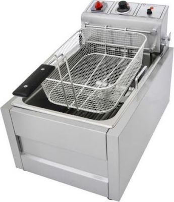 ΤζεΘάν ΤX13 Commercial Electric Fryer 13lt 8.4kW 38x59x44cm