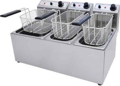 ΤζεΘάν Fryer Electric Triple 7.4kW 65x39x38cm