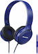 Panasonic RP-HF100ME Wired On Ear Headphones Bl...