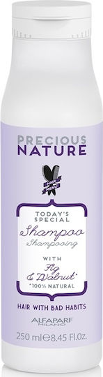 Alfaparf Milano Professional Precious Nature Today's Special Pentru Păr Cu Obiceiuri Rele Cu Smochine Și Nuc Sampon De Par Reconstrucție/Hrană Pentru Toate Tipurile De Păr 250ml