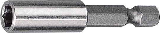 Wolfcraft Adapter with Socket 1/4'' / HEX and Output Bit Holder / 1/4''