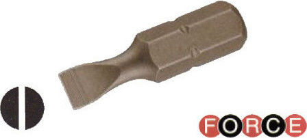 Force Μύτη Κατσαβιδιού Ίσιο με Μέγεθος 5.5mm Μύτη Ίσια 5/16" 0.8x5.5mm