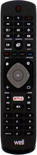 Well Compatibil Telecomandă 30540 (Philips) pentru TV Philips