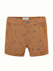 Kinder-Shorts/Bermudas Stoff Tabac Braun