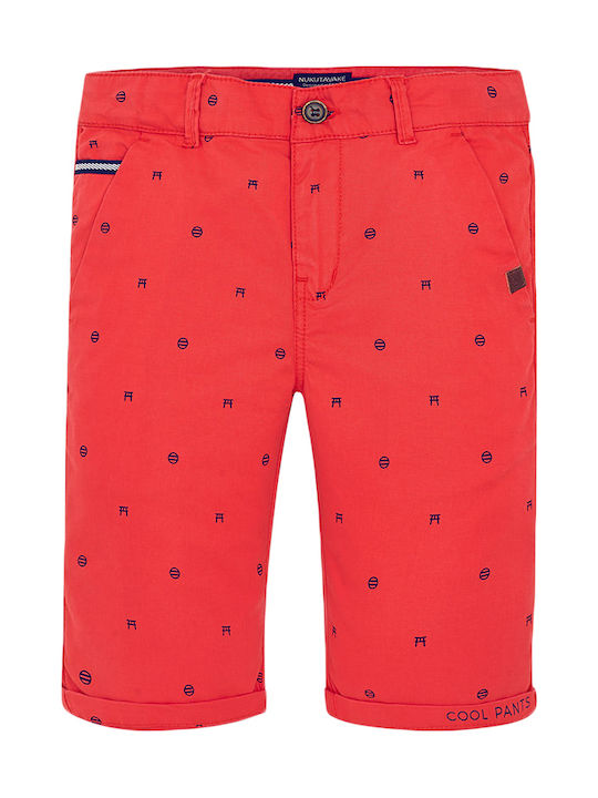 Mayoral Kids Shorts/Bermuda Fabric Red