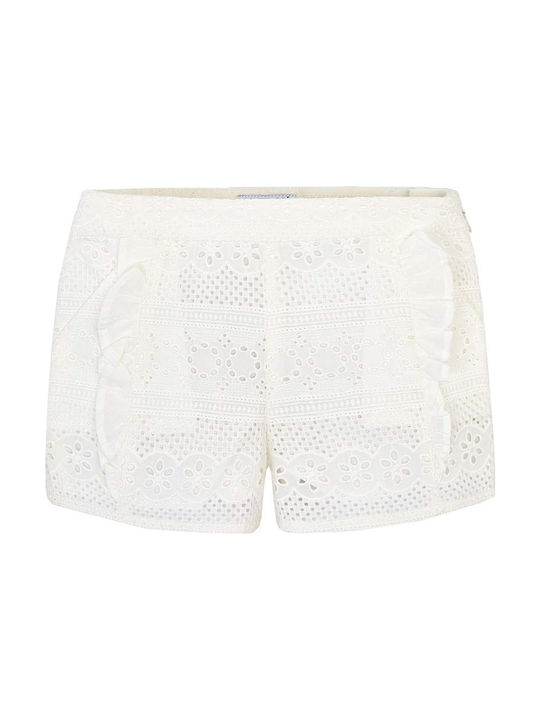 Mayoral Kids Shorts/Bermuda Fabric White