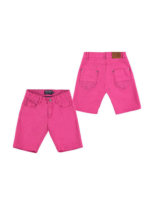 Mayoral Kids Shorts/Bermudas Fabric Fuchsia