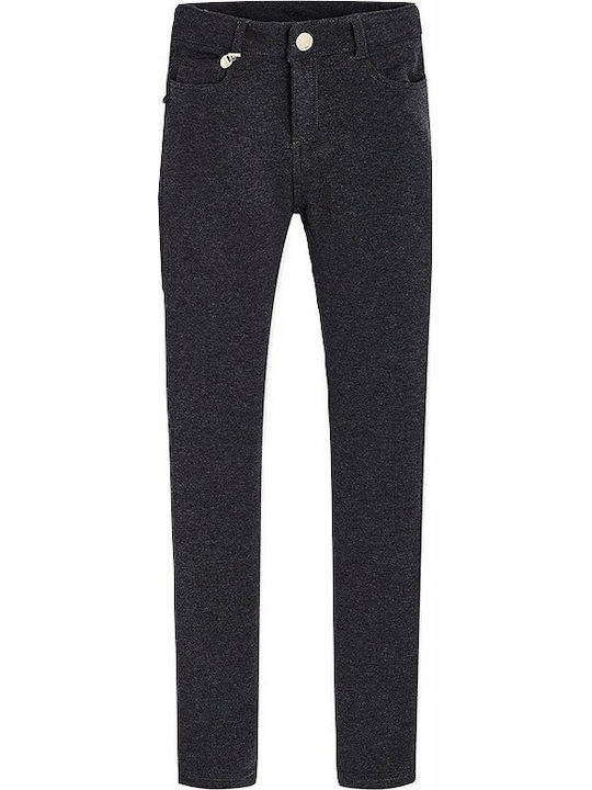 Mayoral Kids Fabric Trousers Gray