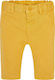 Mayoral Kids Fabric Trousers Yellow