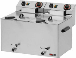 RM Gastro Fryer Electrică Double 6kW Capacity 2x8lt 54x42x37cm RM Gastro Fryer Electrică Double 6kW Capacity 2x8lt 54x42x37cm