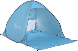 Outsunny Beach Tent Pop Up 2 People Blue