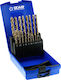 Izar Set of 19 Drills Cobaltium for Metal