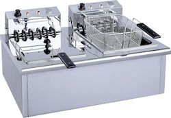 M&M equipment Ηλεκτρική Φριτέζα Χωρητικότητας 12lt F120 M&M equipment Ηλεκτρική Φριτέζα Χωρητικότητας 12lt F120