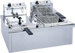 M&M equipment Ηλεκτρική Φριτέζα 400V Χωρητικότητας 7lt F70