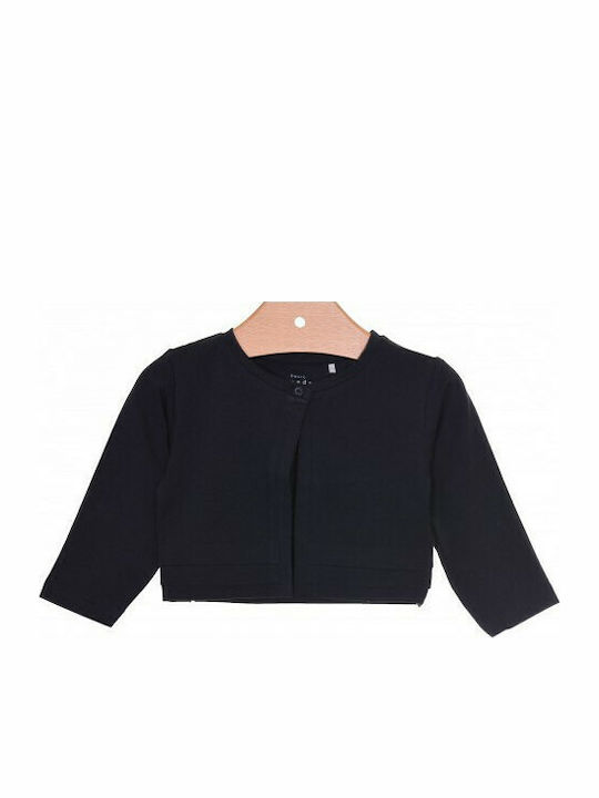 Name It Girls Bolero Jacket with Buttons Navy Blue