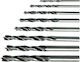 Sparta Set of 8 3-10mm Drills with Cylindrical Shank for Wood
