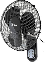 Ardes AR5W40R Τοίχου 40cm Μαύρος