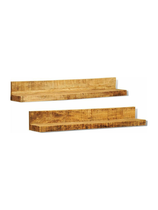 Shelves Wall Brown 2pcs 110x16x16cm