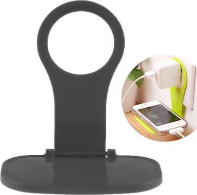 Phone Holder Charging Stand for Mobile Phone in Black Colour